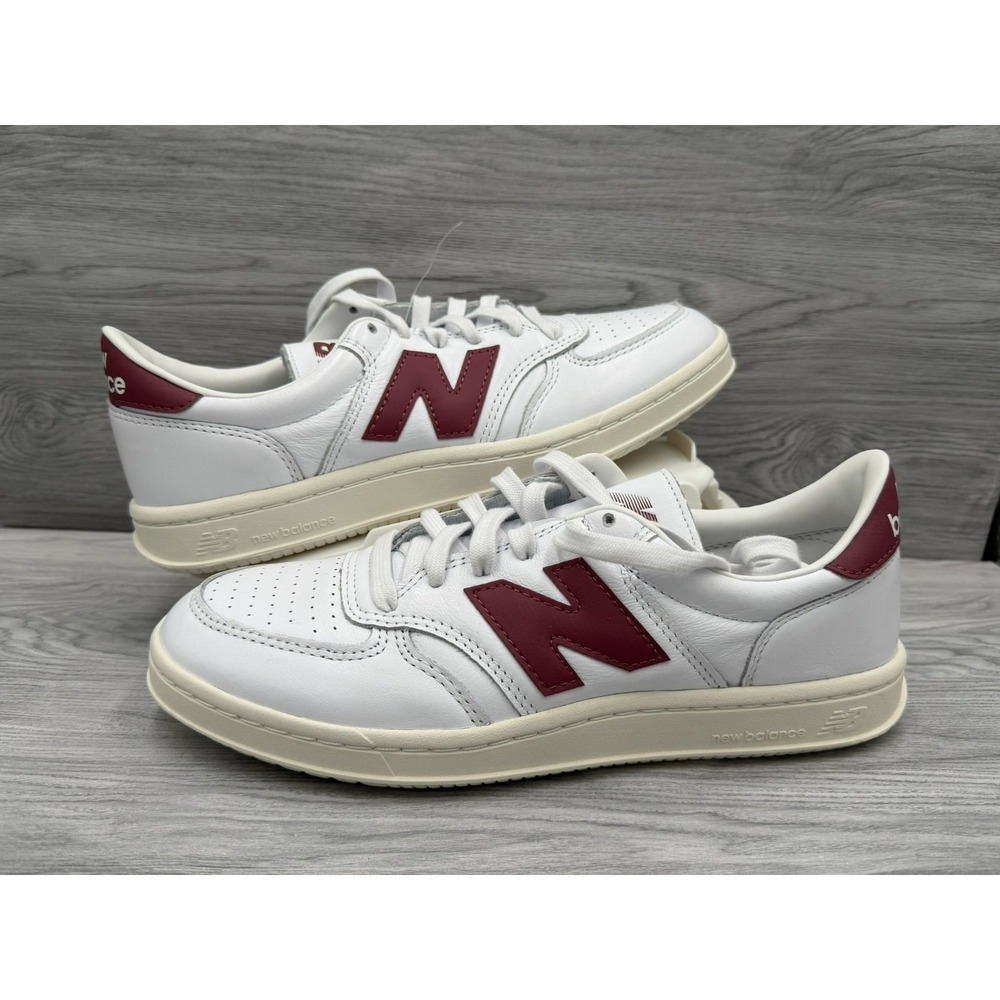 New Balance MENS BB80 COURT SNEAKER Skateboarding White Red Size 8